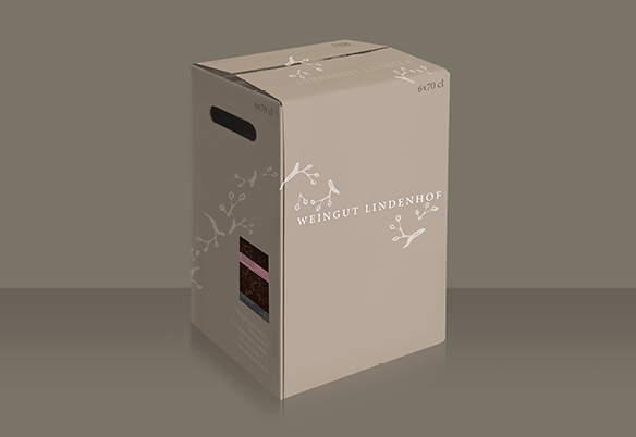 Logez Weingut Lindenhof Weinverpackung Karton