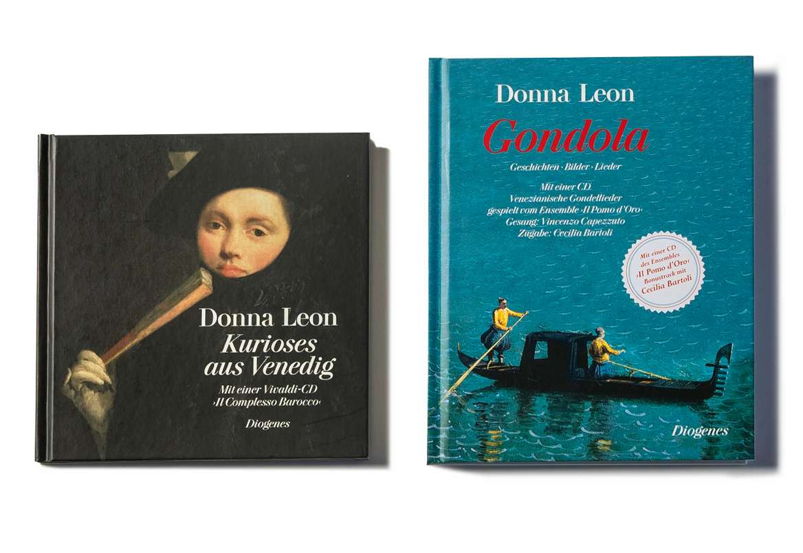 Logez Diogenes Verlag Donna Leon Bücherdeckel
